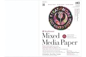 STRATHMORE 500 Series Mixed Media Sheets and Boards (Set of 4)