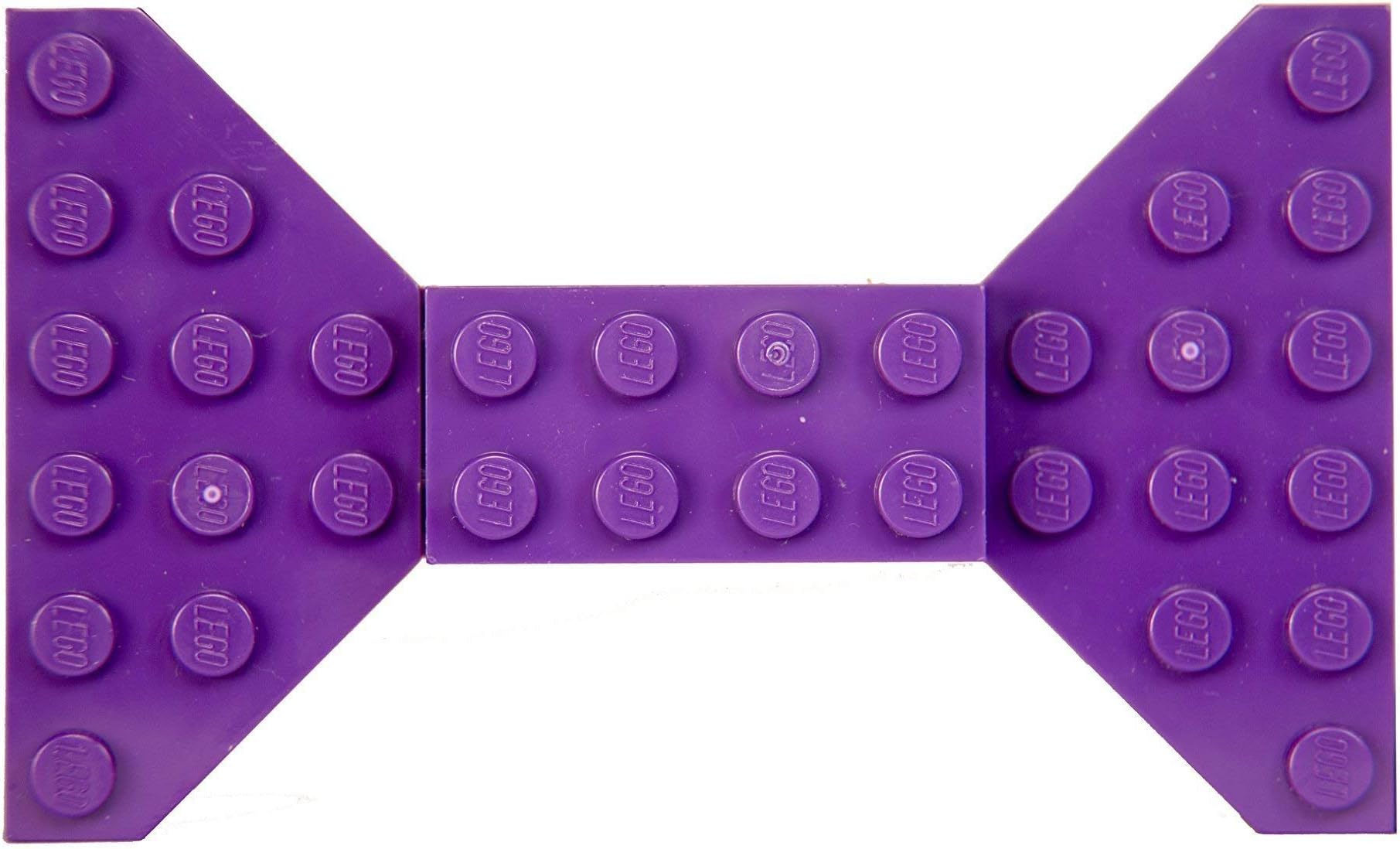 Kurly Kates Bow Tie Brooch - Purple