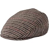 FEINION Men's Wool Tweed Newsboy Ivy Cap Gatsby Golf Flat Hat