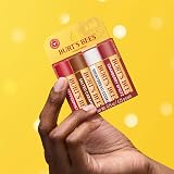 Burt's Bees Lip Balm 4-Pack Gift Set Shortbread Cranberry Salted Caramel view 6