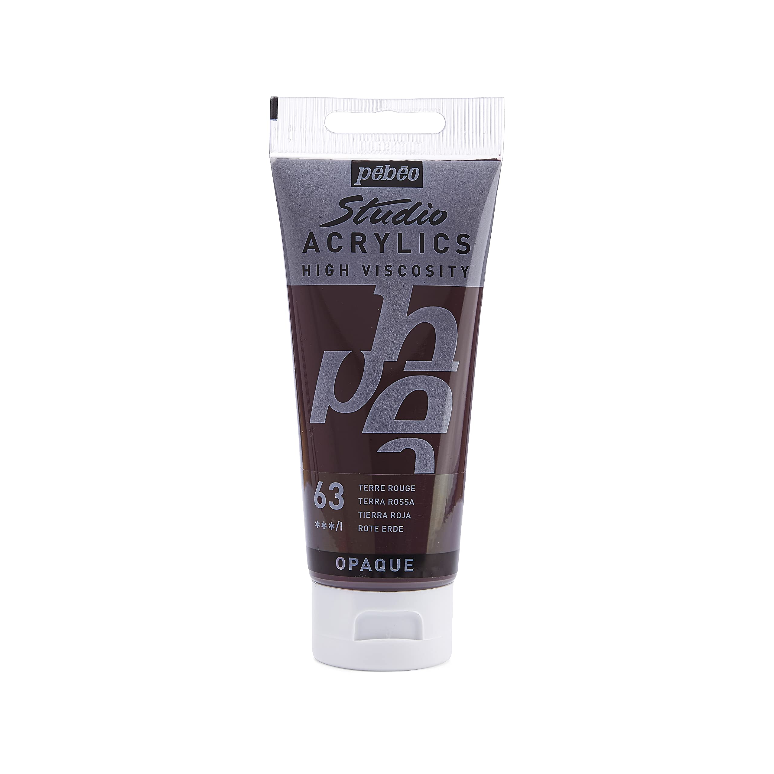 Acrylic Opaque Paint - Red Earth - 100 ml — image 1