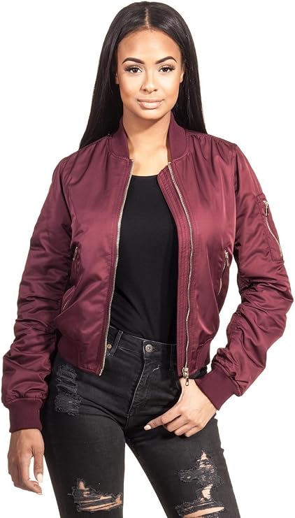 Damen Bomberjacke Mit Leopardenmuster - Fliegerjacke Mit Glitzer Für Party & Club