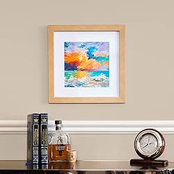 ArtToFrames 8x8 Inch Gold Picture Frame, This