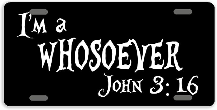 Amazon Com Eprocase License Plate I M A Whosoever License Plate