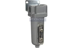 Heavy Duty Industrial Grade in LINE Desiccant AIR Dryer for Compressed AIR COMPRESSORS, with Metal Bowl, Sight Glass, Wall Br