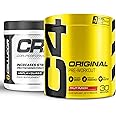 Cellucor Pre Workout & Creatine Bundle, C4 Original Pre Workout Powder, Fruit Punch, 30 Servings + Cor Performance Creatine Powder, 72 Servings