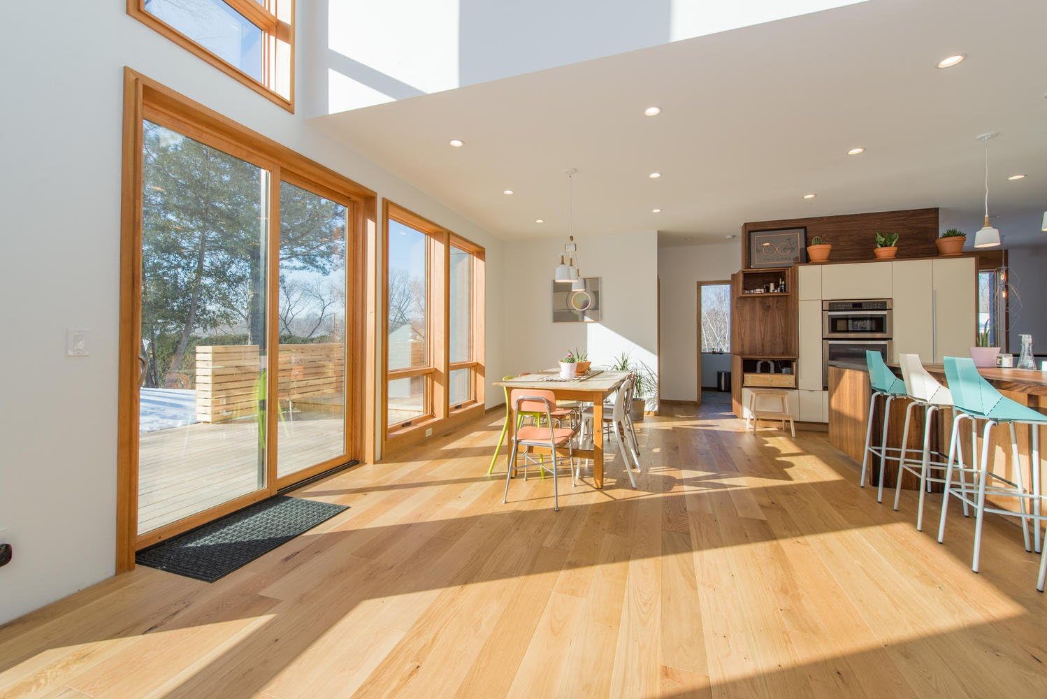 French White Oak Lager Brushed Engineered Hardwood Floor (Sample)
