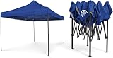 All Seasons Gazebos 3x4.5m Waterproof Pop Up with Sides Royal Blue view 5