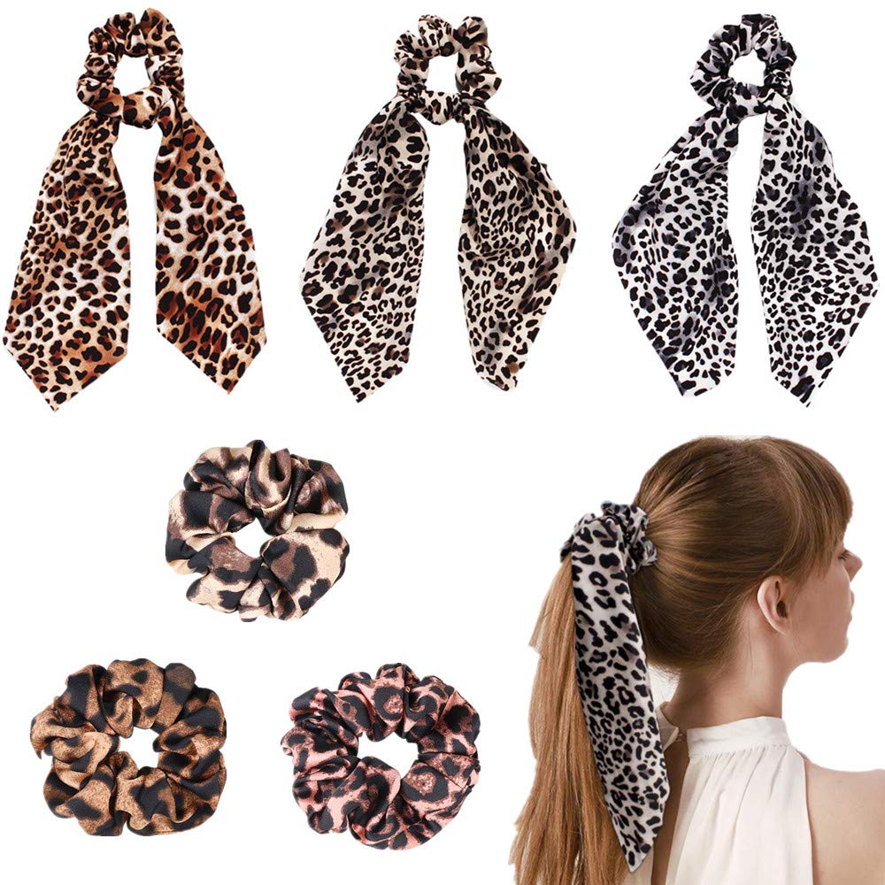 Leopard Print Hair Scarf