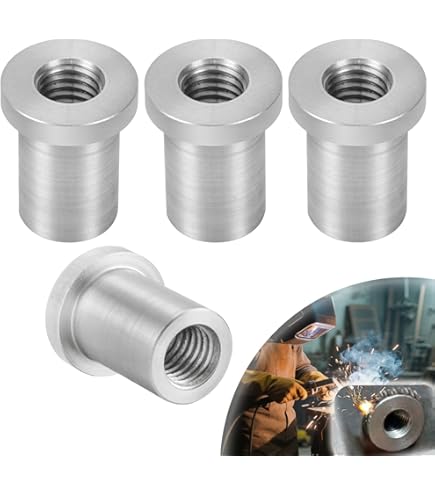 Uxcell Hex Weld Nuts,5/16-18 Carbon Steel With 3 Projections Machine - View #11