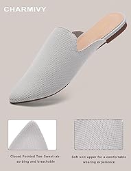 Charmivy Knit Mules for Women