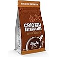Crio Bru Brewed Cacao Mocha Flavored Light Roast - Coffee Alternative Natural Healthy Drink | Made with 100% Pure Ground Cacao Beans | 99.99% Caffeine Free, Keto, Low Carb, Paleo, Brew And Enjoy Hot or Iced (1.5 Pound (Pack of 1))