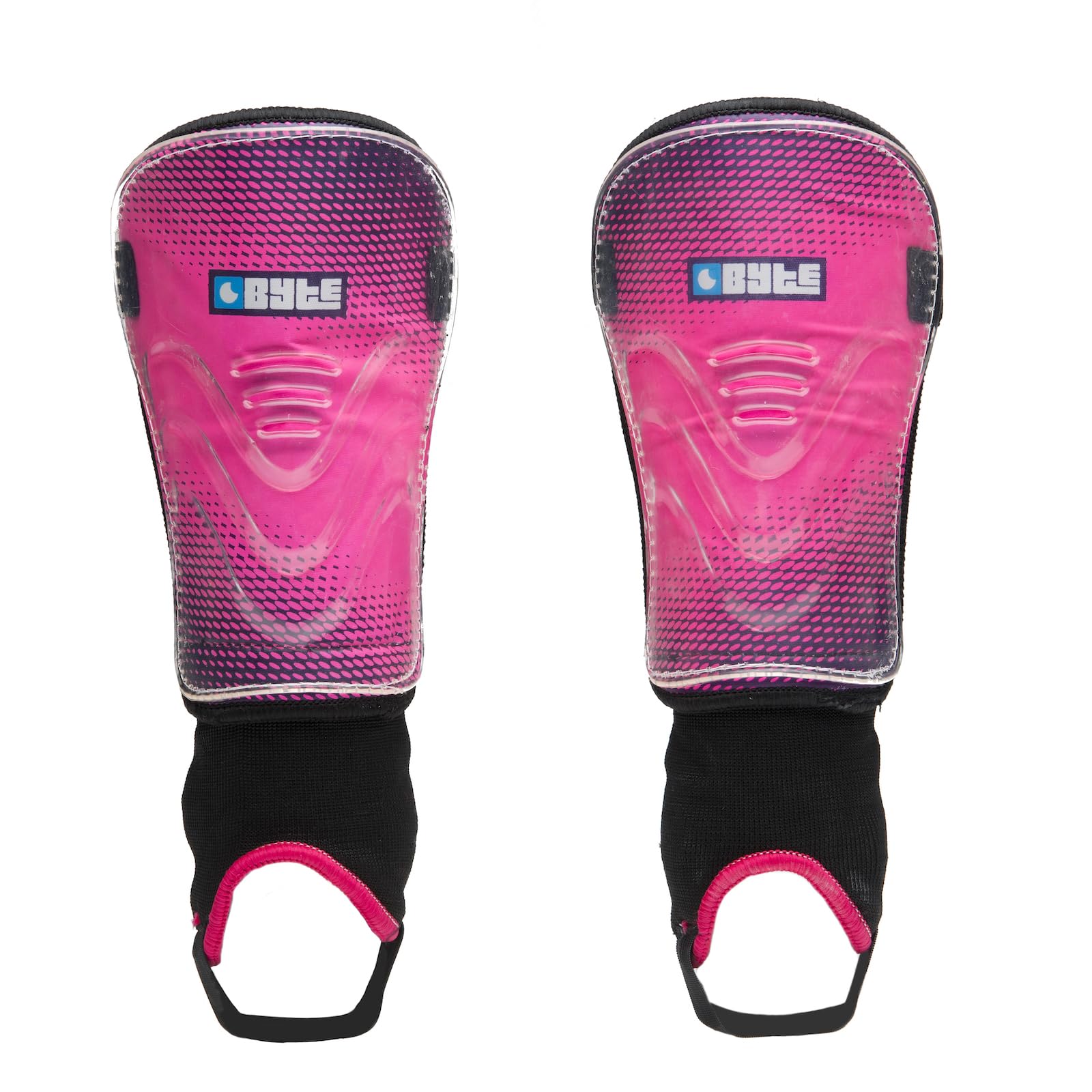 BYTE HOCKEY MX JUNIOR SHINGUARDS PINK (MEDIUM)
