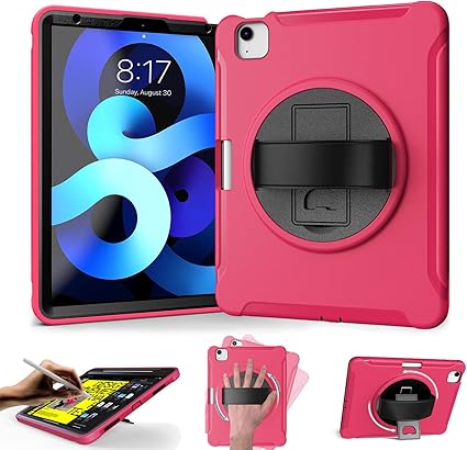 Amazon Aokil Ipad Air 4 第4世代 ケース 新型 Ipad Pro 11 2世代 1世代 18 用ケース ペンホルダー ハイブリッド耐衝撃カバー 綺麗 上質 トレンド 三層構造 Tpu Pc背面カバー 第二世代 Pencil ワイヤレス充電対応 回転 ハンドホルダー スタンド 耐衝撃