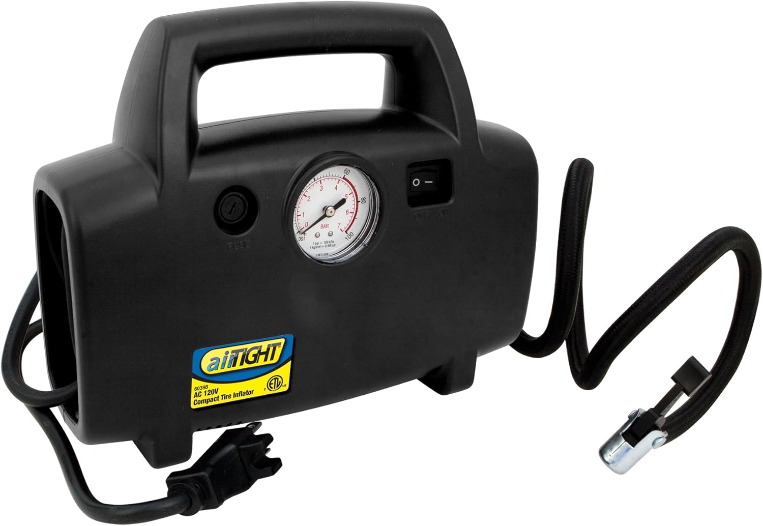 Portable tire inflator. Oxford inflator.