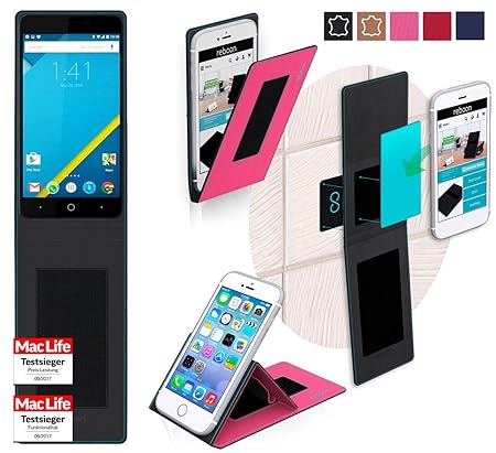 reboon Hülle für Elephone P6000 Pro Tasche Cover Case Bumper | Pink | Testsieger