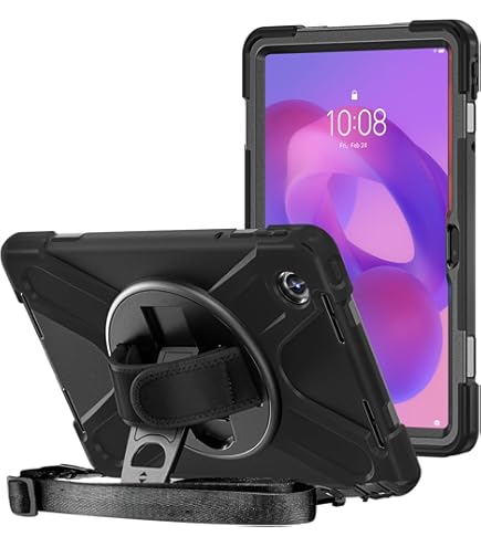 Étui Avec Béquille Et Poignée Pour Lenovo Tab M11 / Tab K11 LTE 11" 2024 TB330FU - Housse Enfant EVA Résistante