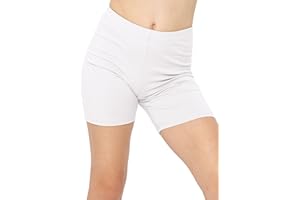 Stretch is Comfort Girl's Cotton Biker Shorts and Knee Length Leggings | 4-16