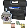 Mastercool 71550 Manual A/C Hose Crimper | Bench-Mount or Vise Use | No Pins or Screws | Crimps #6, #8, #10, #12 Hoses | Professional-Grade, Durable, and Reliable