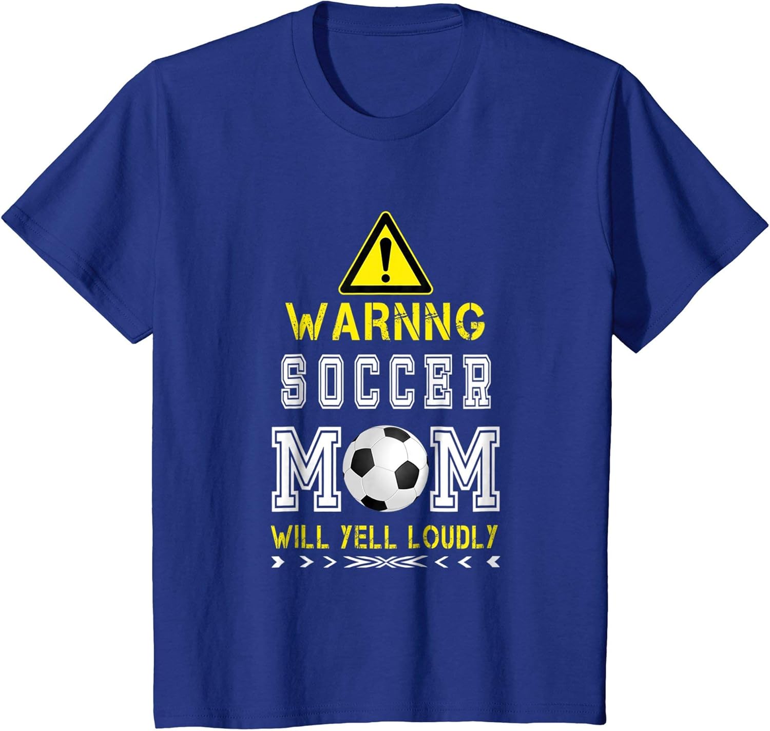 Warning! Soccer Mom TShirt for Women Clothing