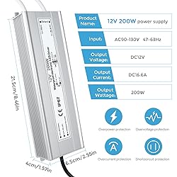 LED Driver 200W 12V LED Power Supply Transformer