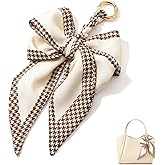 ZOOEASS Bow Purse Charms Women Cute Designer Keychain Scarf Bag Charms for Handbags Tote Bag Accessories Charm Trendy