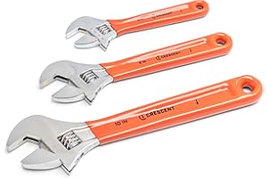 Crescent 3 Piece Adjustable Cushion Grip Wrench Set 6", 8" & 10" - AC26810CV