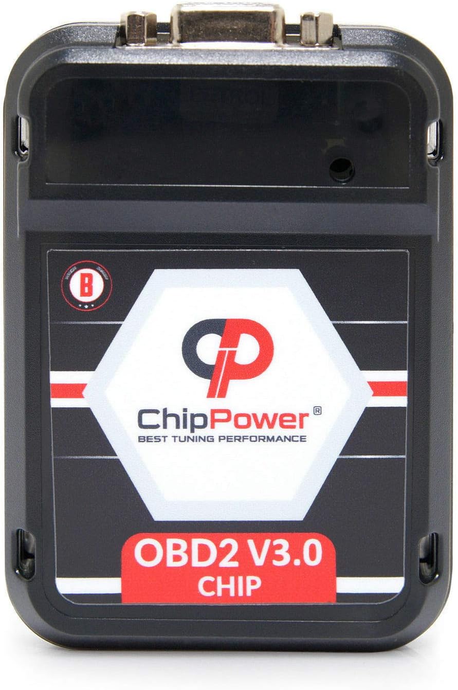 ChipPower Performance Chip OBD2 v3 compatible with VW Passat B6 2005-2011 3.6 R36 300HP Gasoline - Increase Horsepower Plug&Drive Tuning Programmer