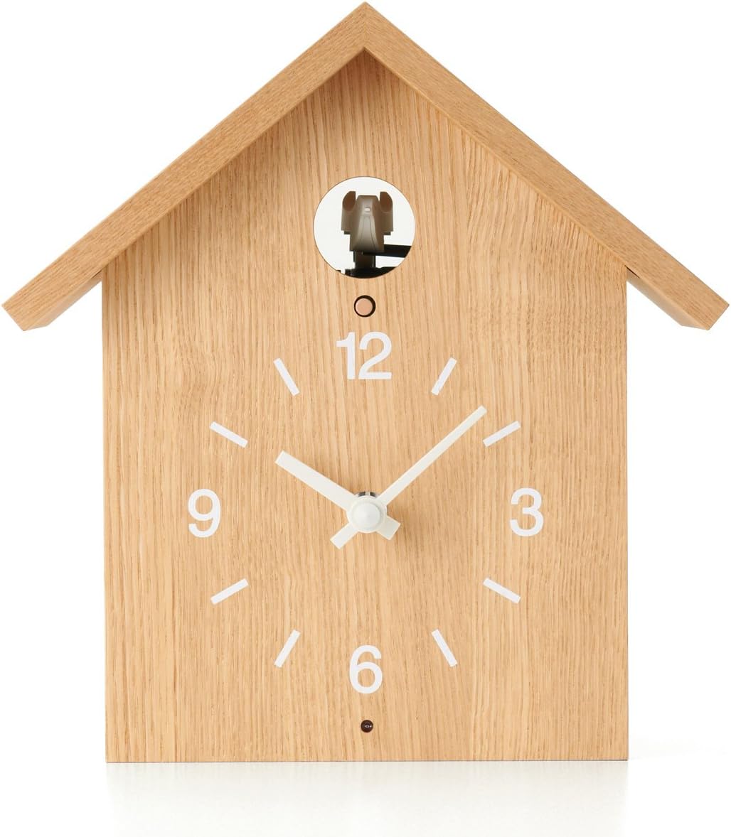 Muji reloj de cuco L marrón: Amazon.es: Hogar