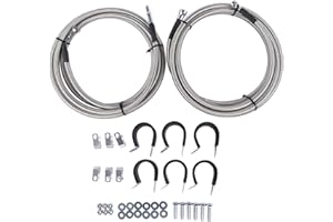 TEKKOAUTO Fuel Line Kit Replacement for Chevy Cobalt HHR Pontiac G5 Saturn Ion 819-811 QFF0015SS