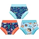 ALVABABY Swim Diapers 3pcs Baby & Toddler Reusable Waterproof Swimming Diaper for Boy's and Girl's for Swim Classes 3XBS04-12-18M