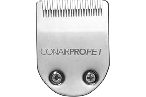 CONAIRPRO dog & cat Replacement Clipper Blade for 2-in-1 Clipper/Trimmer Kit, Silver