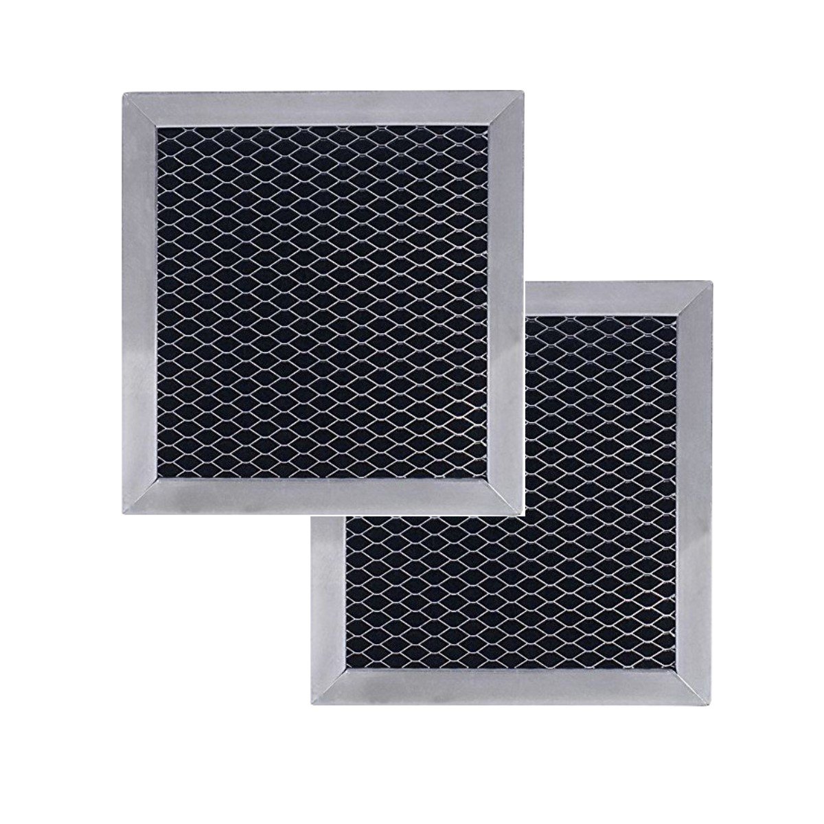 Filter Everything2-Pack Carbon Filter Replacement for Whirlpool 8206230A – 5-1/8 x 5-3/8 x 3/8 – Replaces 8206230, 8206230ARP, 1266639, PS1871363