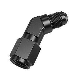 TRUCKMETER 45 Degree 4AN Female to 4AN Male Swivel