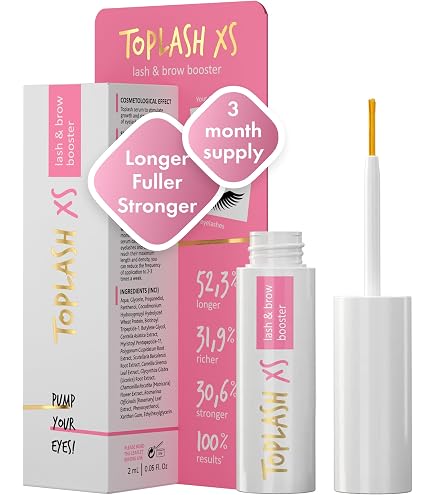 Amazon.com: TOPLASH XL Lash and Brow Booster, Growth Serum with