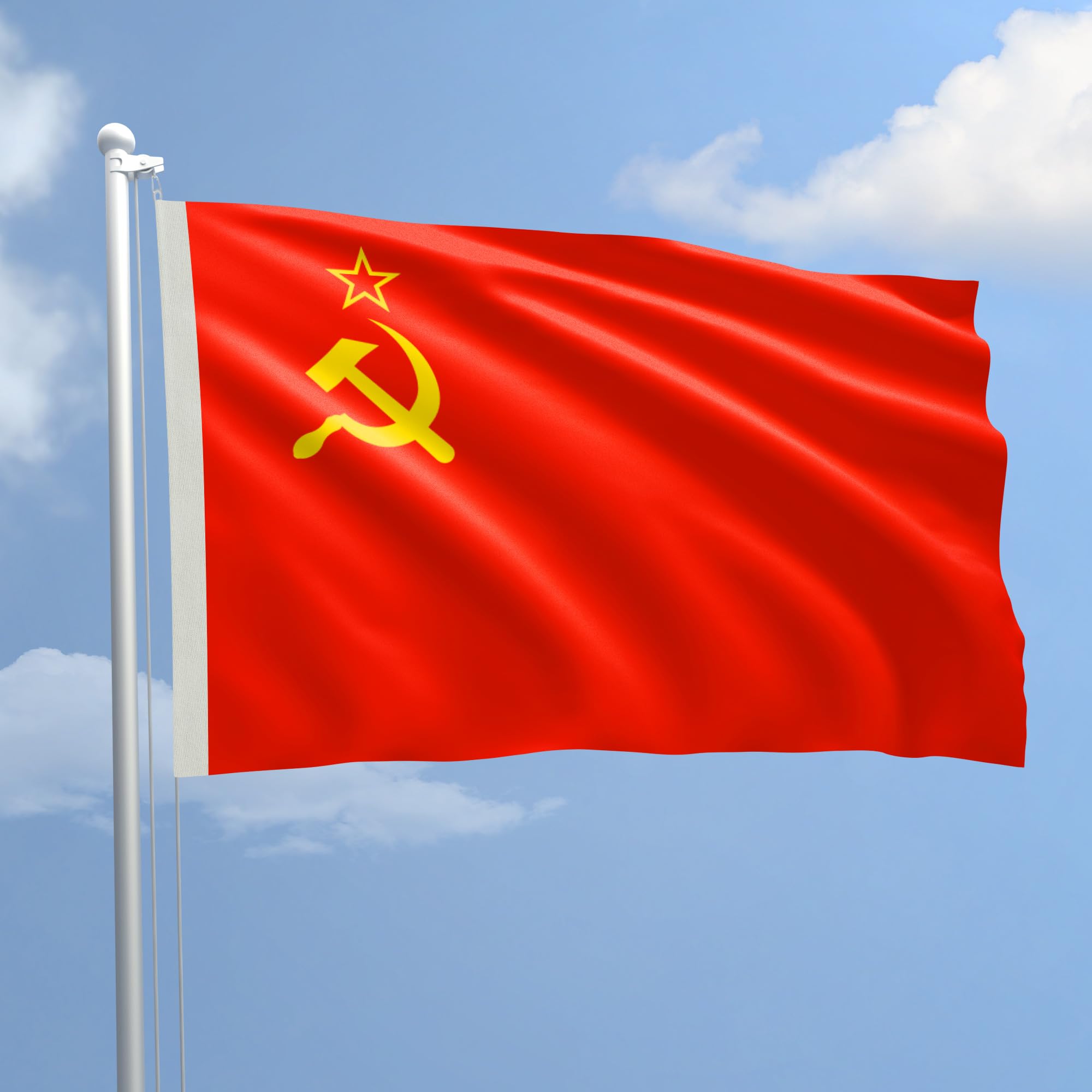 USSR Flag in Nautical Fabric Size 100X150