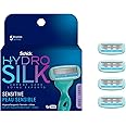 Hydro Silk Schick Hydro Silk Sensitive Care Womens Razor Refills, Pack of 4 Shower Storable Razor Refills