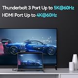 MOKiN USB C Adapter 7 in 2 MacBook USB Multiport 4K HDMI USB 3.0 SD TF PD 100W view 4
