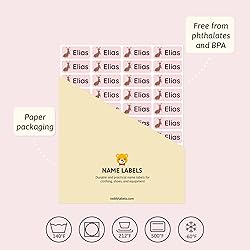 TeddyLabels - Personalized Name Labels for Kids