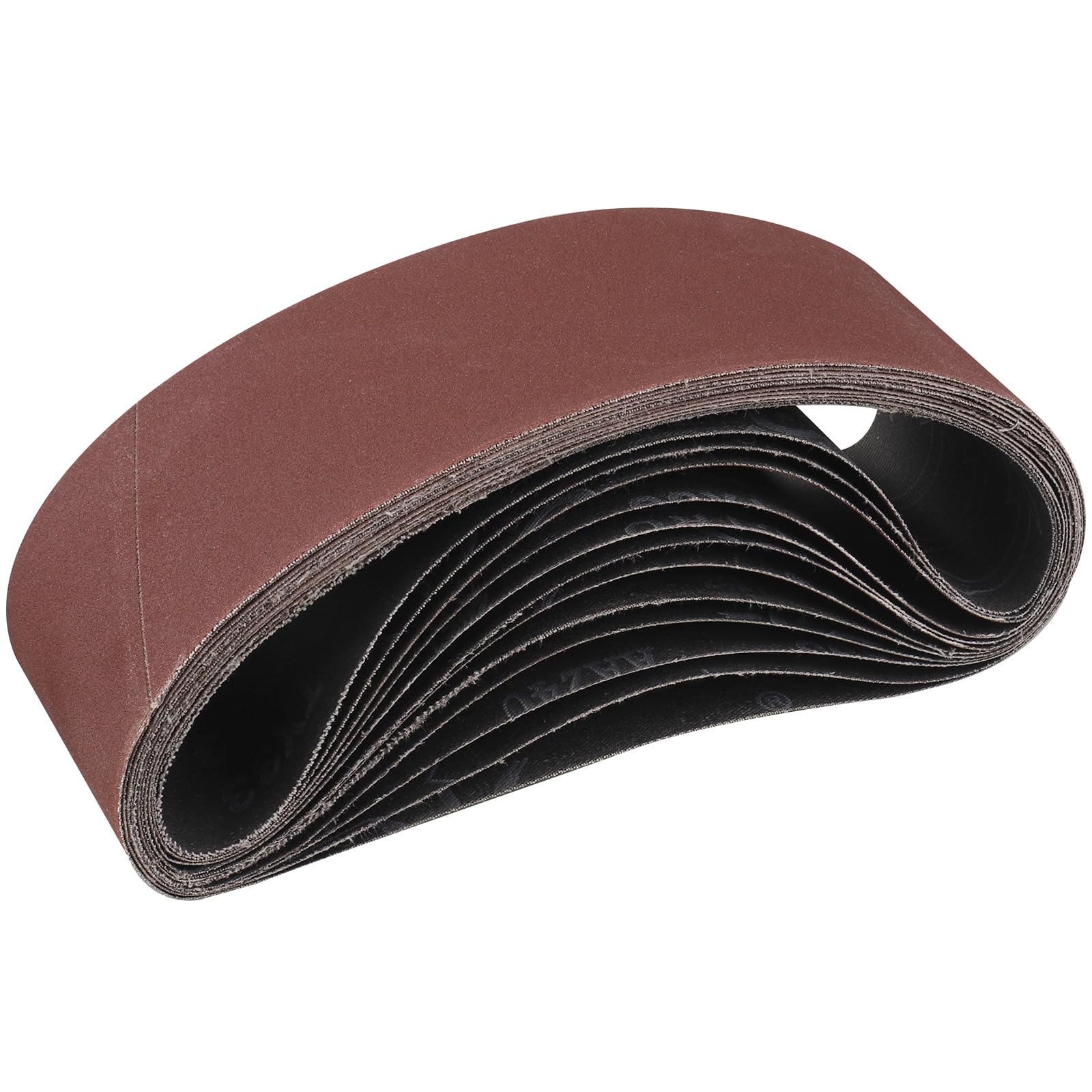 STEBRUAM Sanding Belt 75 x 533 mm,12PCS 240 Grit
