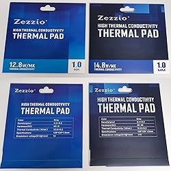 Zezzio New 14.8 W/mK Silicone Thermal Pad for