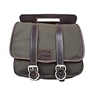 LaRosa Design Eliminator Army Green Canvas Swingarm Bag USBAEC50