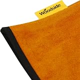 Woodside Leather Gauntlet Gardening Gloves Large Thorn Proof Cowhide Men Women view 5