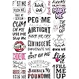 Kink Ink - 30 Sexy Naughty Temporary Tattoo Kinky Adult Fake Sticker