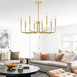 Lynnoland 8-Light Farmhouse Chandelier for Dining