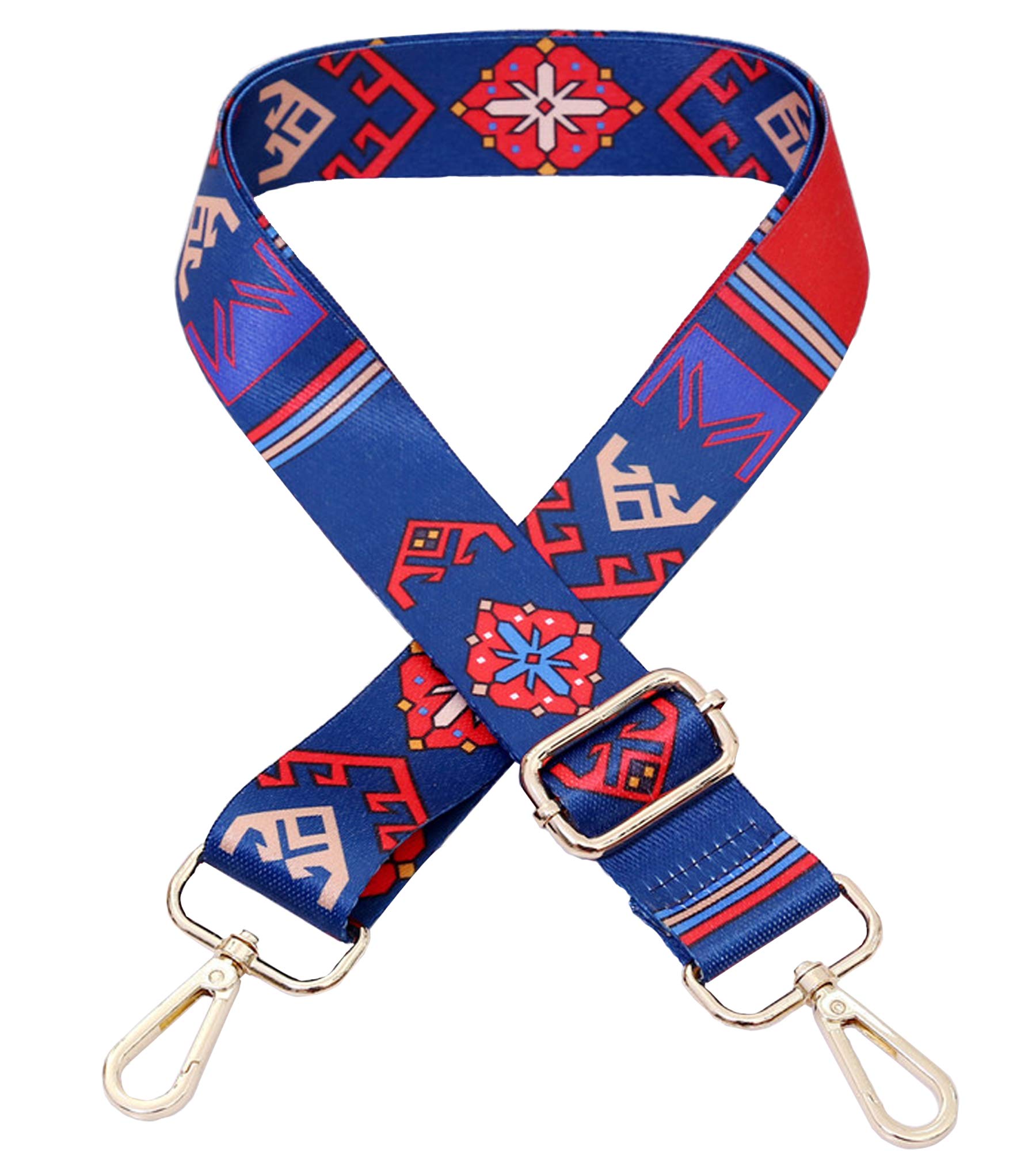 Colorful Shoulder Strap Adjustable Replacement Belt Crossbody Canvas Bag Handbag Wide Long Straps — image 1