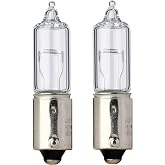 Flosser Incandescent BAY9s H21W 21W Stock 6021 12356 64136 DRL Reverse Back Up Brake Stop Turn Signal Light Bulbs Replacement (Pack of 2) Made in Germany