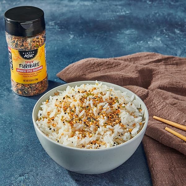 SIMPLY ASIA SPICY FURIKAKE JAPANESE STYLE SEASONING, 4.58 OZ