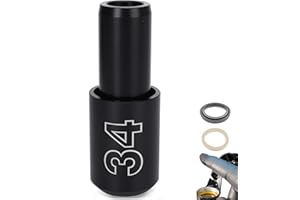 GICB Dust Seal Installation Tool Fork Dust Seal Driver Dust Wiper Installation Tool Guide Compatible for Fox Rockshox Suspension Fork Lower Leg in 30mm 32mm 34mm 35mm 36mm 40mm