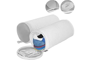 GWJI5DO 2 PCS Shoe Washing Machine Laundry Bag for Washer and Dryer, Extra Seperating Pockets for Insoles and Laces, Long Fluff, Thickened Reinforced Mesh Shoe Cleaning Bag for Sneakers, Gym Shoes/White